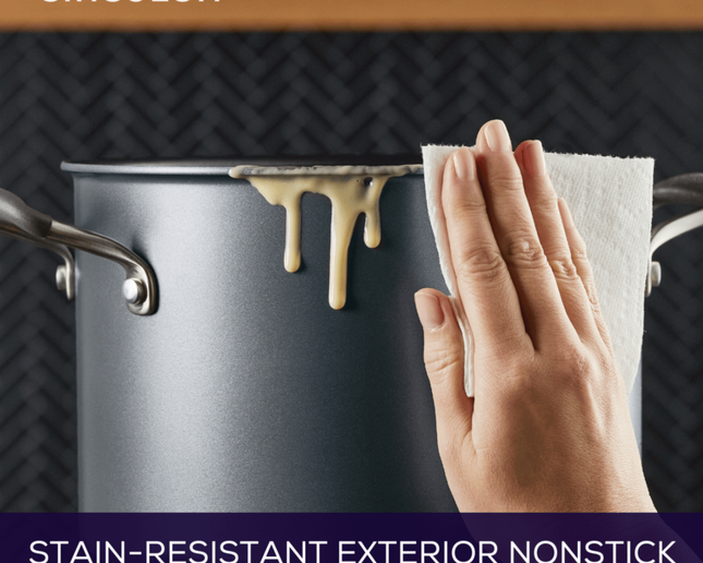 Circulon A1 ScratchDefense Extreme Non-stick Soeppan met Deksel 24cm/7,6L