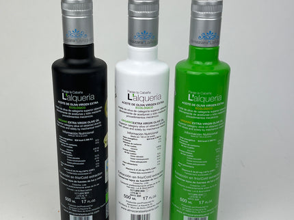 Biologische Extra vierge olijfolie set van 3x500ml