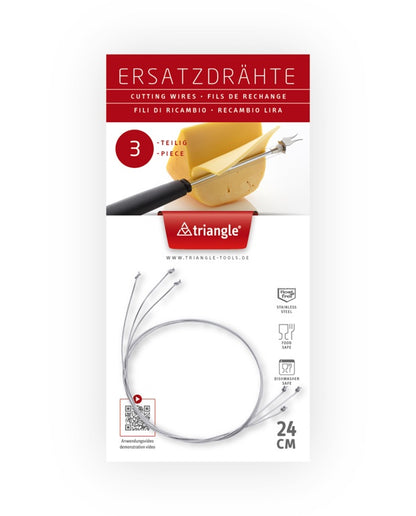 Triangle Reserve draadsnijders 3 stuks - 240mm - op kaart