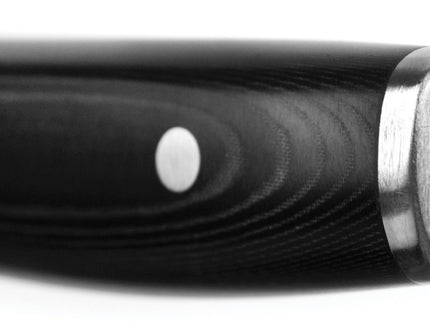 Yaxell Ran Nakiri mes - L 165mm - 69 laags roestvrij damast staal met canvas micarta heft