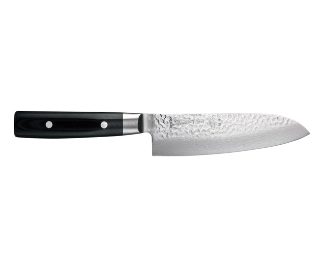 Yaxell Zen Santoku mes - L 165mm - 37 laags roestvrij damast staal met canvas micarta heft